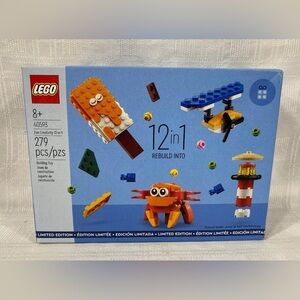 LEGO Limited Edition Fun Creativity 12-In-1 Set 40593 New Factory Sealed